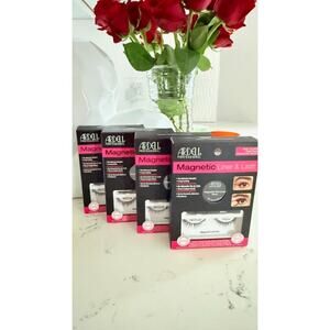 Ardell Professional Magnetic Liner & Lash Wispies Black (Four Packs)